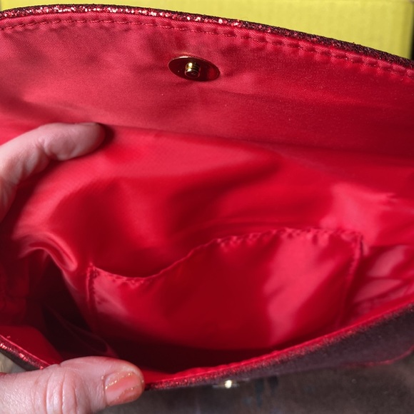 Red Sparkle Purse/Clutch - Picture 5 of 7